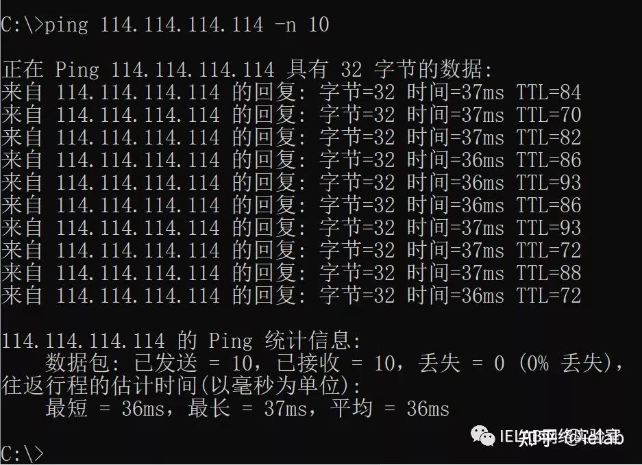 网络工程师面试必考 全面总结PING命令的常见用法 - 知乎