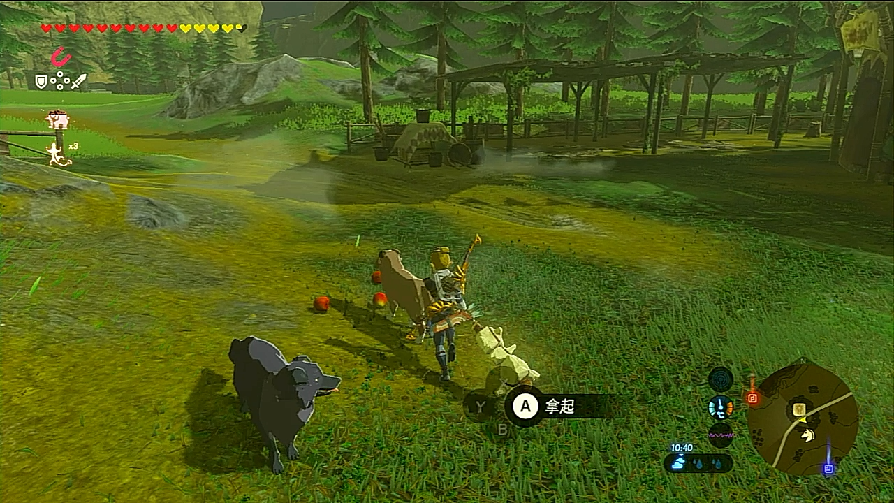 大可爱的游戏记录塞尔达传说旷野之息p89玛丽塔驿站的狗子们