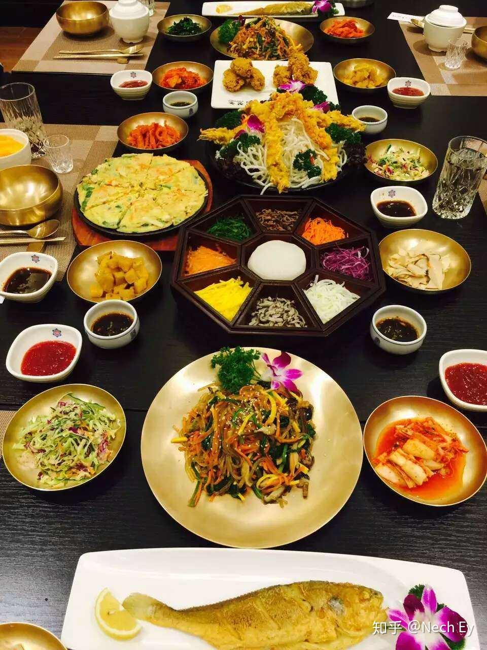 朝鲜君王食用的膳食宫廷料理韩定食