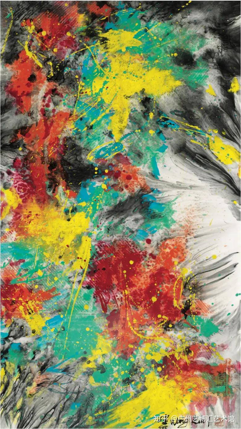 展览预告丨2020中国泼彩画双年展今日于刘海粟美术馆盛大开幕