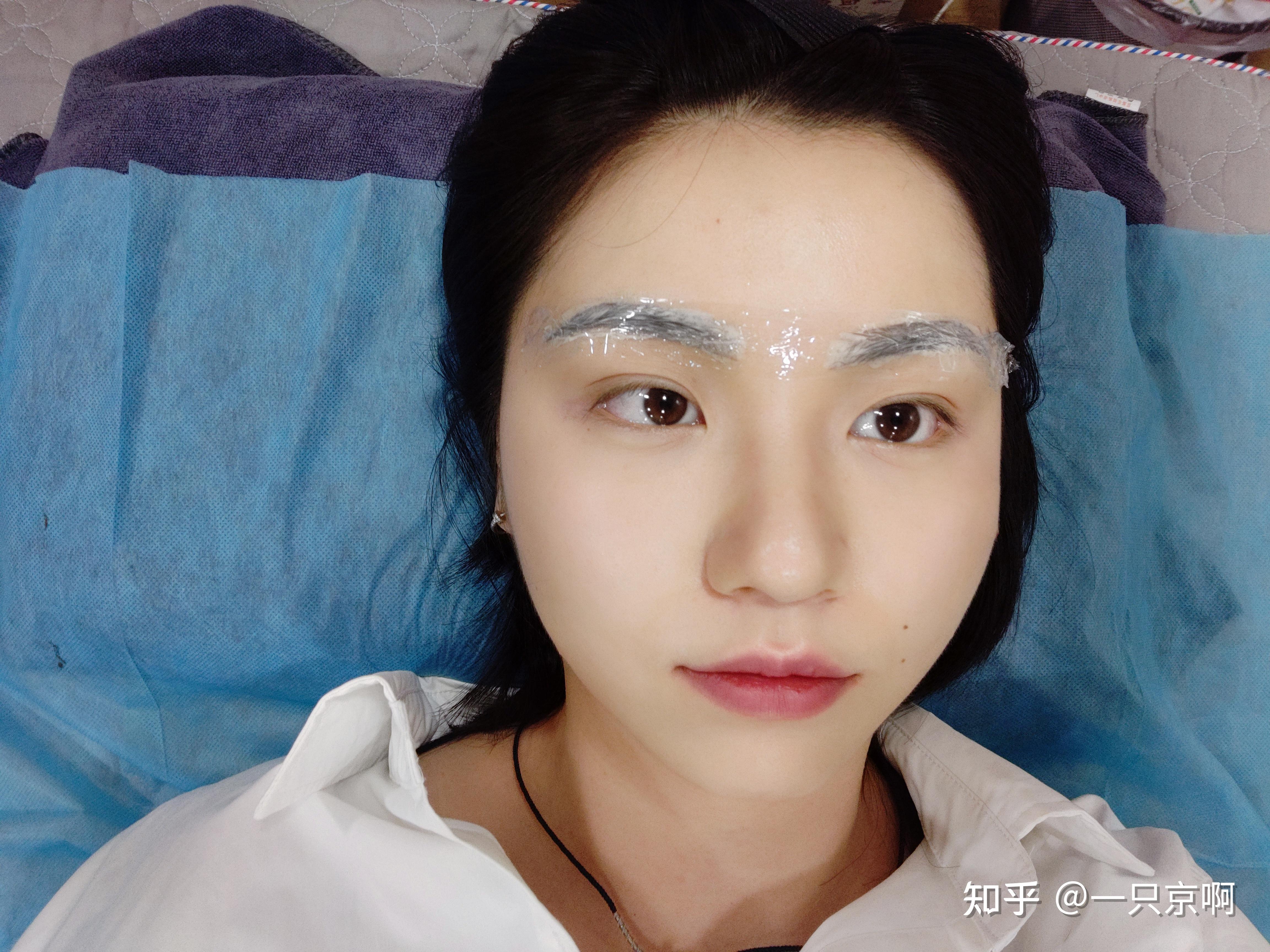 纹眉一个月后效果repo建议每个有识之姐都去纹个眉毛收获快乐