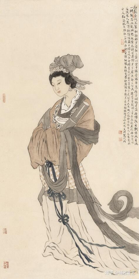 当代著名女艺术家王渊国画作品欣赏 - 知乎