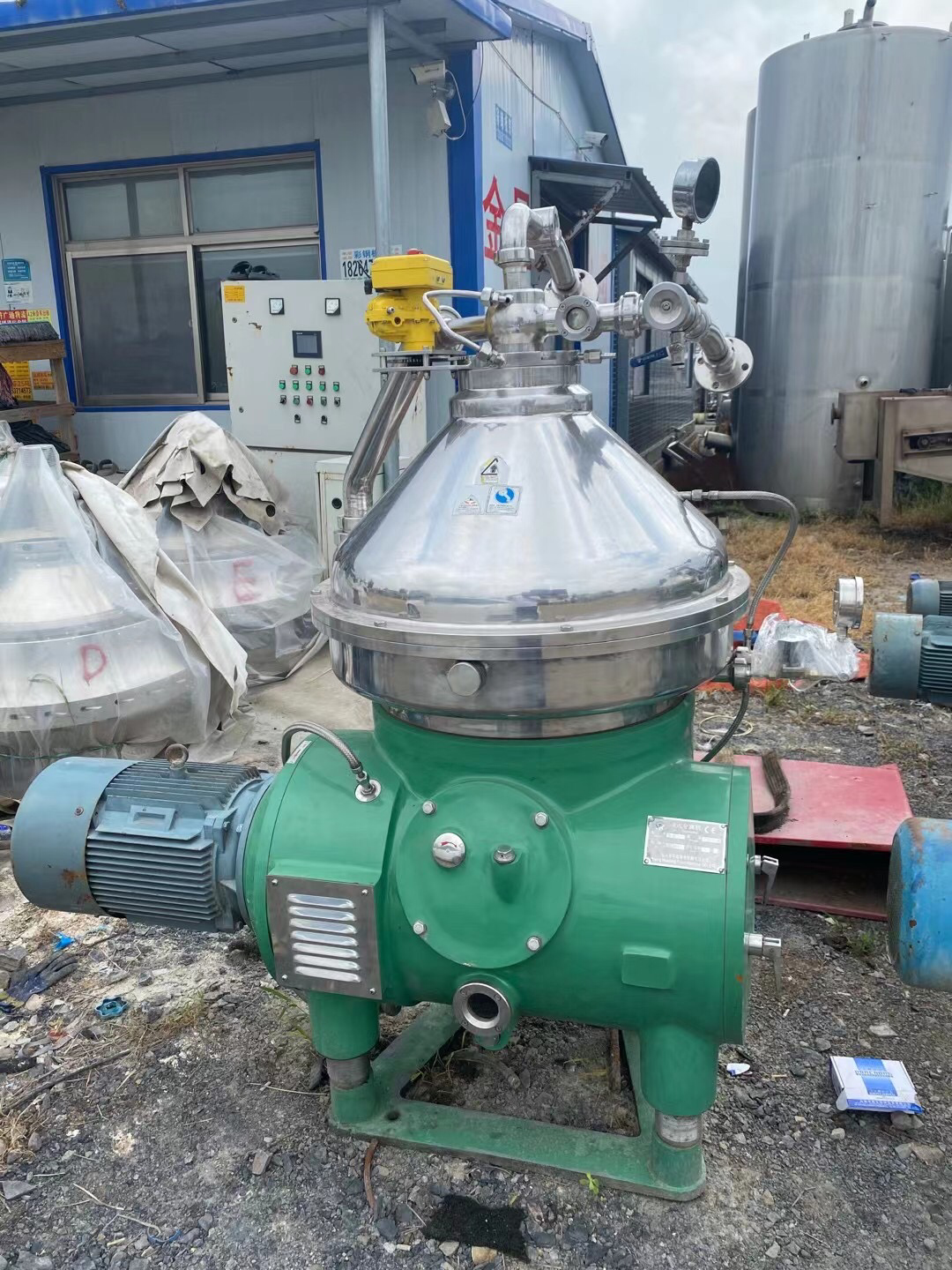 全国上门回收二手碟式离心机,免费评估咨询热线:15106799502回收及