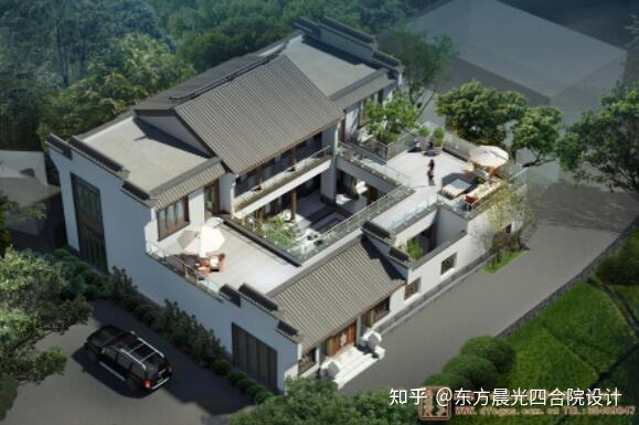 不同风格的四合院设计案例，每种设计思路都有独特的特点 - 知乎