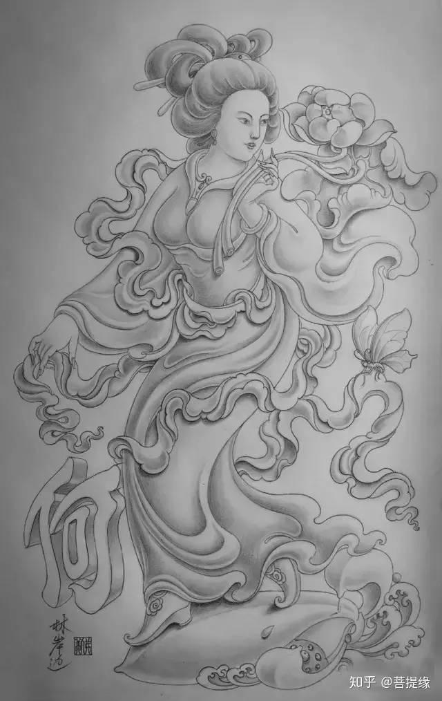 何仙姑——弹腰献酒醉荡步法宝:荷花.其出污泥而不染,可修身养性.