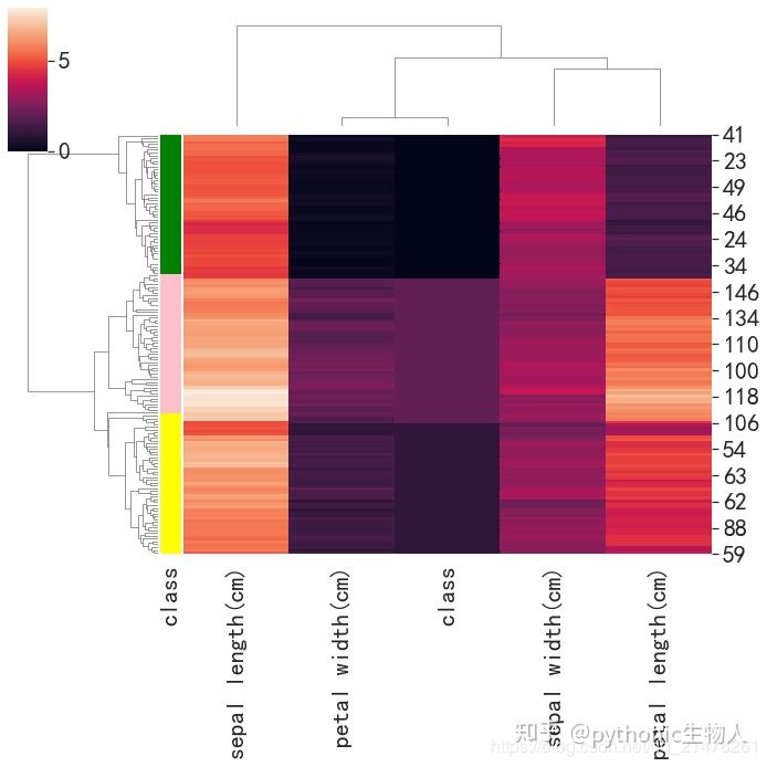 Python可视化matplotlib&seborn15-聚类热图clustermap(建议收藏) - 知乎