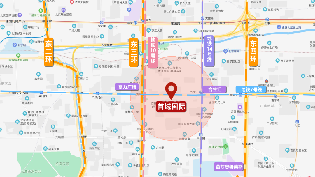 北京朝阳医院地图图片