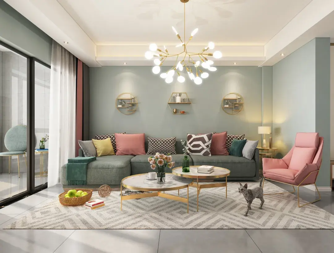 墙面色彩这样搭配家里美翻了