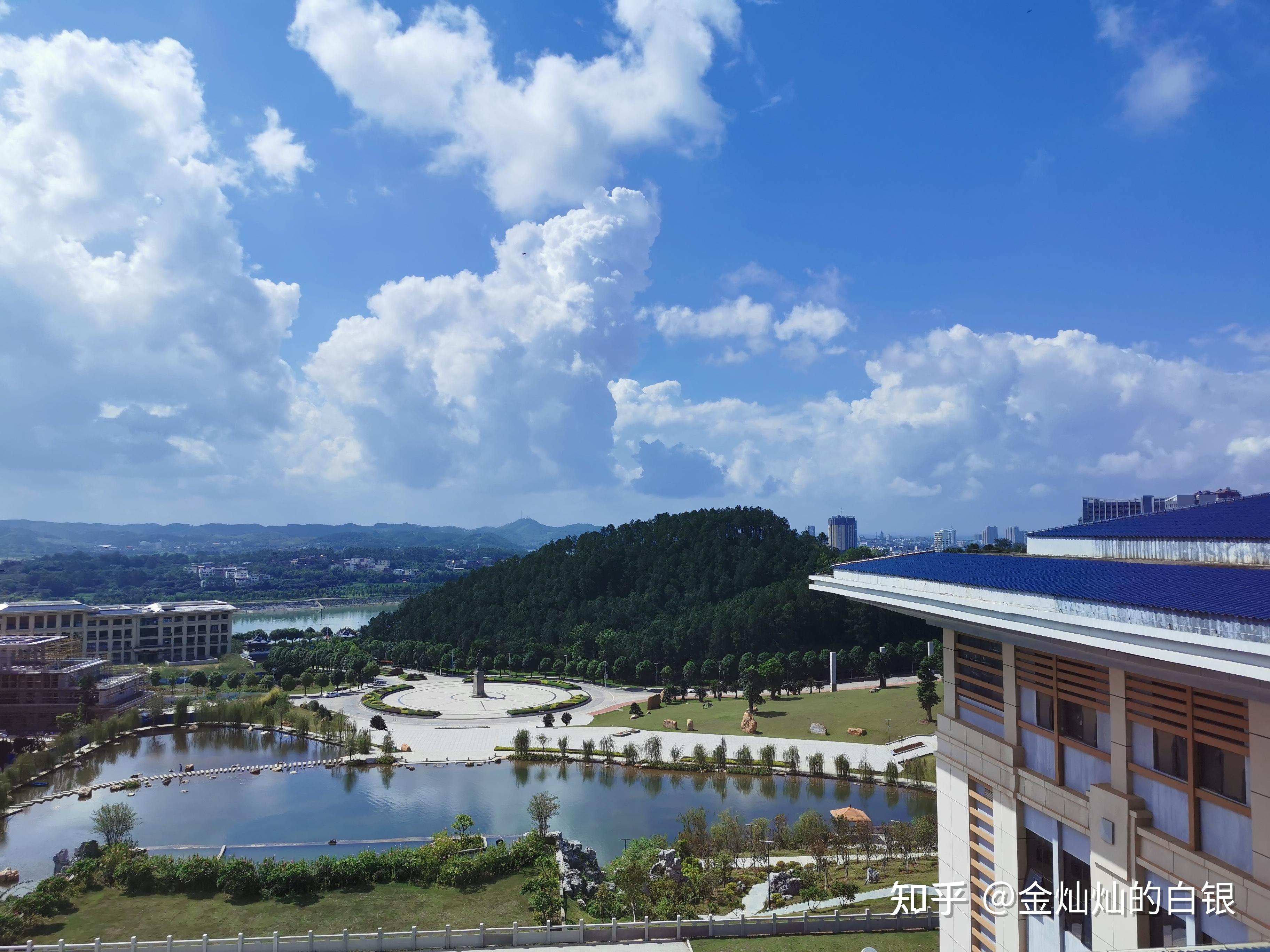 广西中医药大学风景图图片