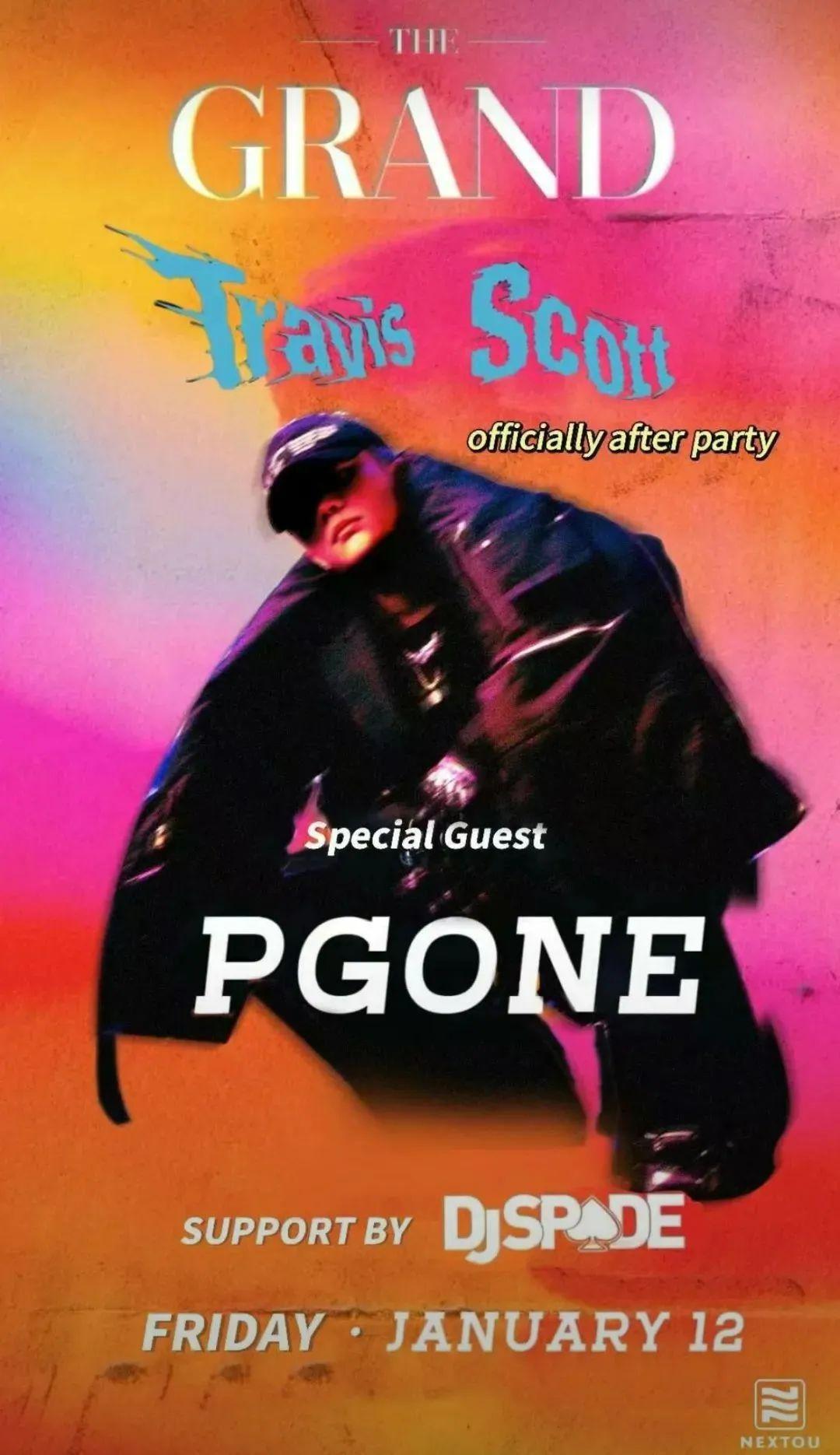 PG One和Travis Scott即将同台演出？ - 知乎