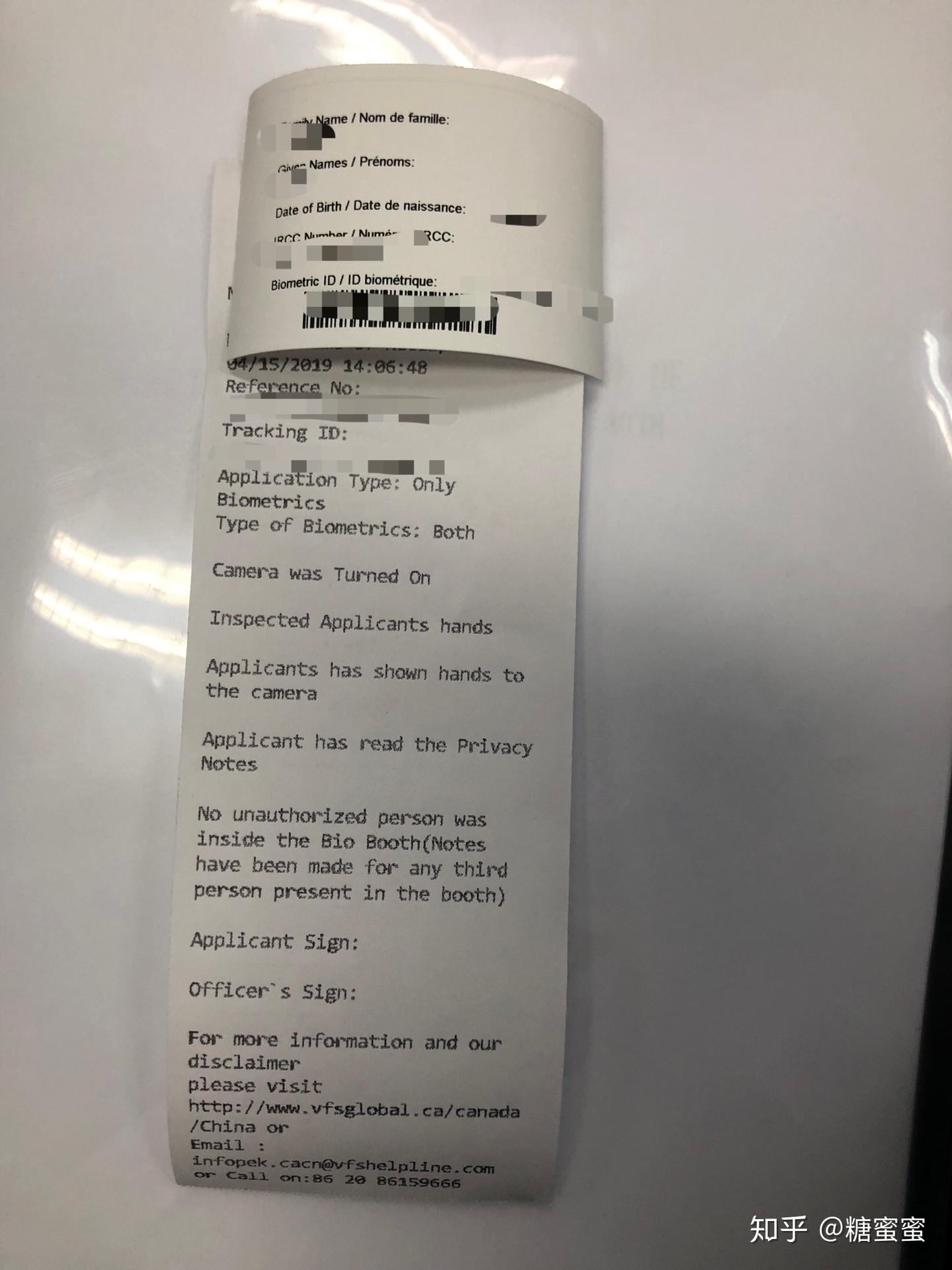 加拿大签证录指纹记Biometrics - 知乎