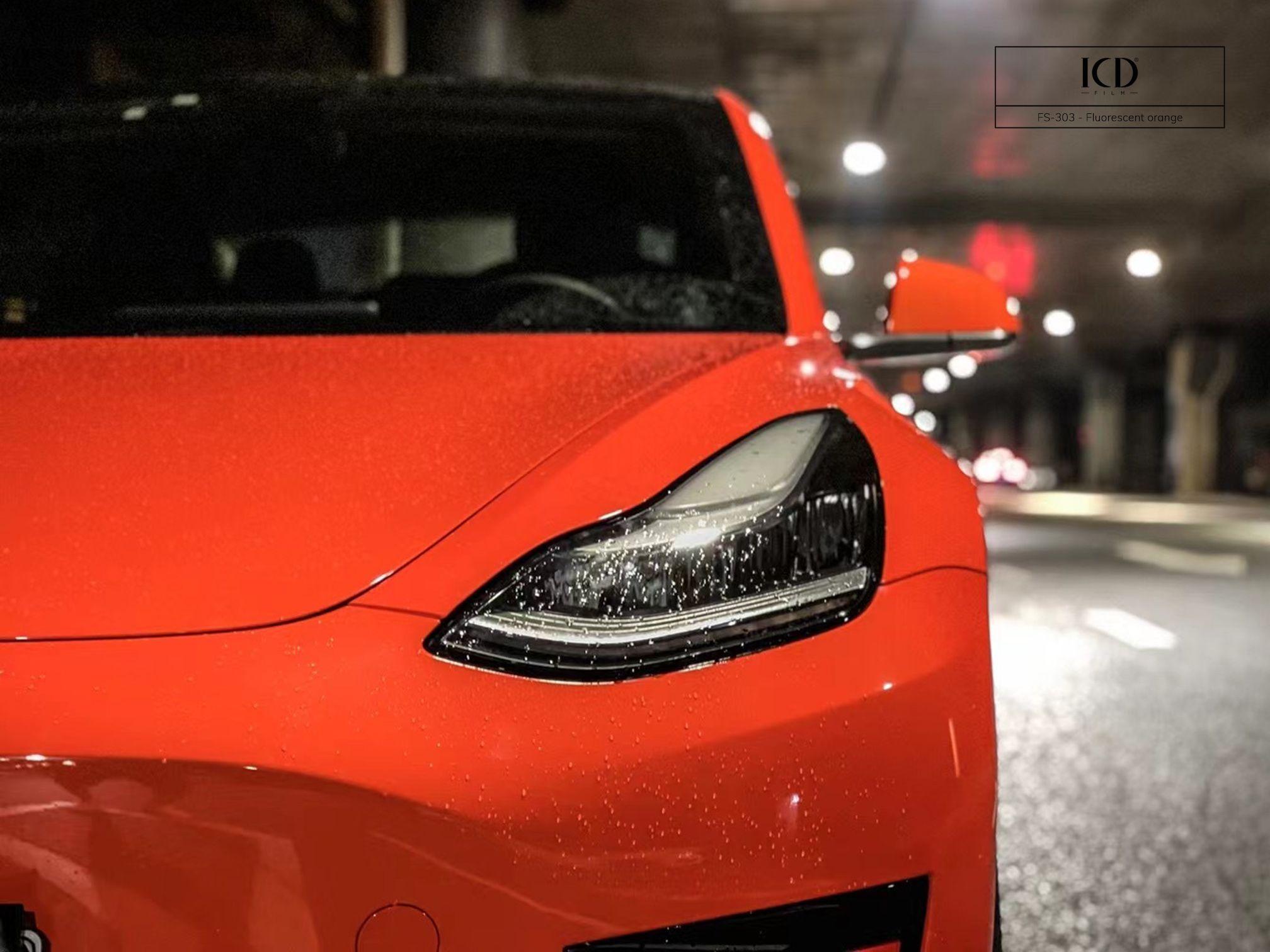 特斯拉荧光橙 - 知乎