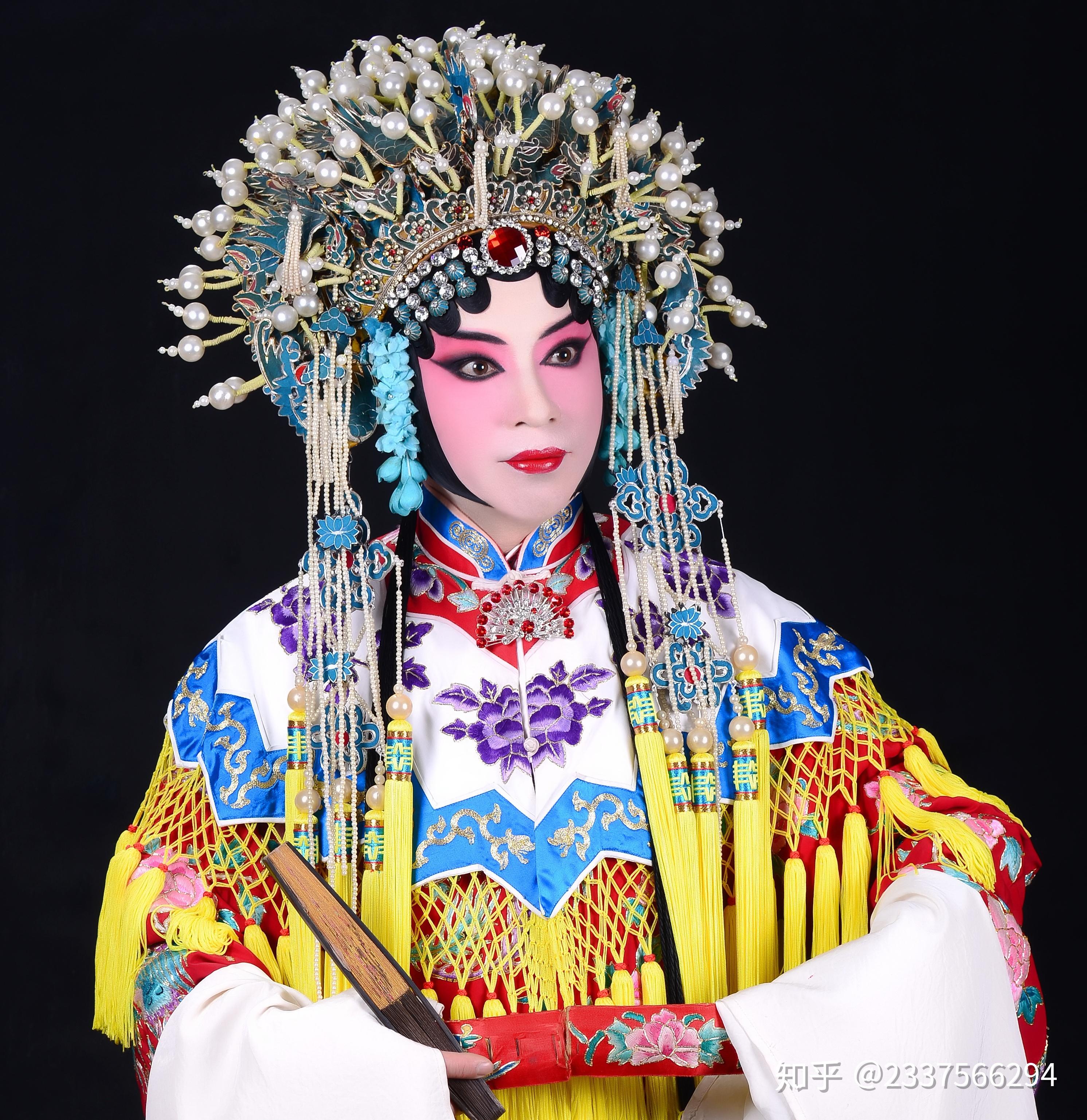 我的京剧照京剧旦角化妆京剧贵妃醉酒杨玉环