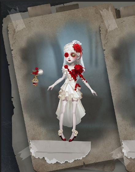 在这样的背景下,综合了新娘,婚纱,血色,玫瑰,血族等诸多元素,我们设计