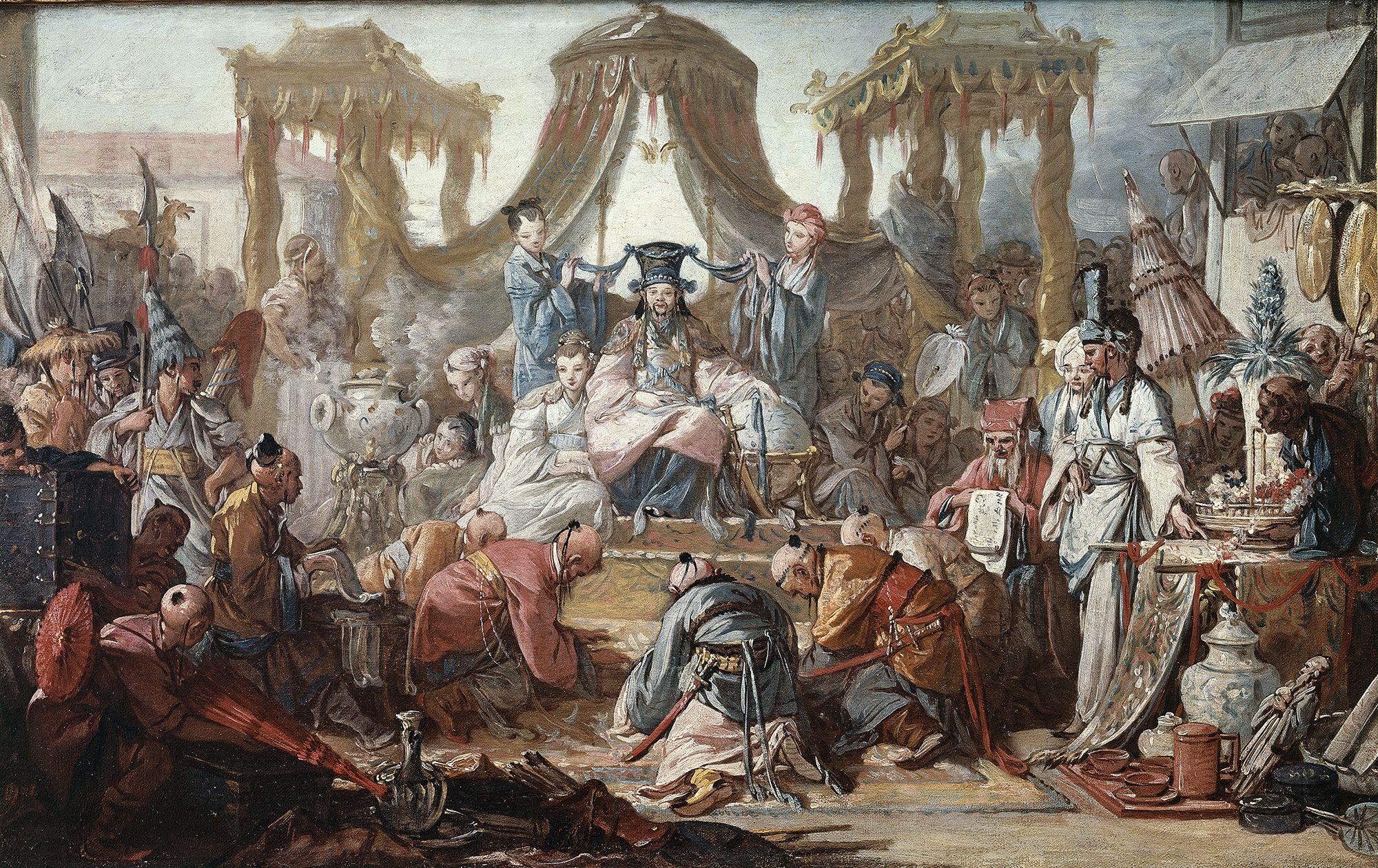 18世纪的法国一边痴迷中国风一边瞎画中国人