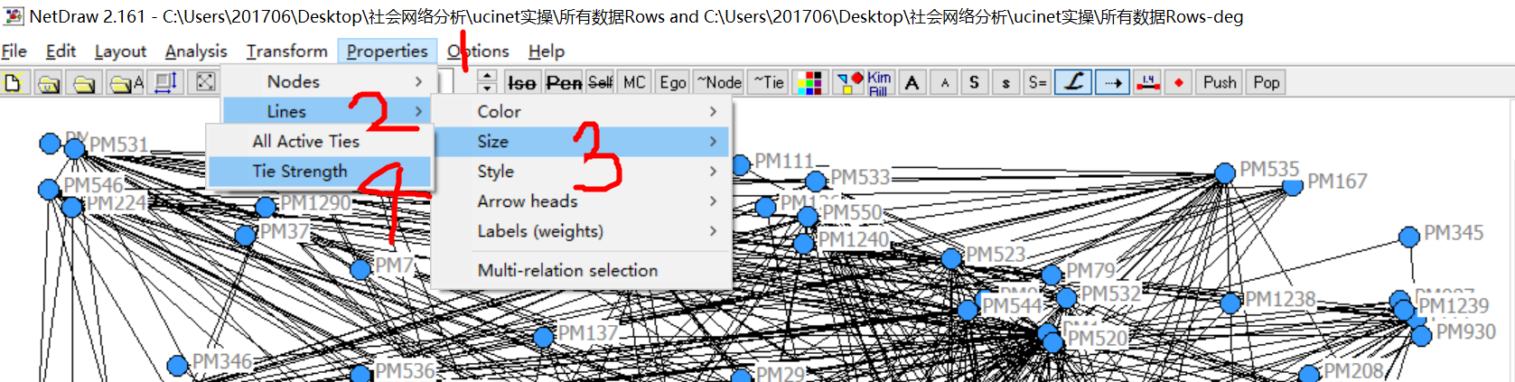 Ucinet Graph ucinet数据可视化实操--基础操作 - 知乎