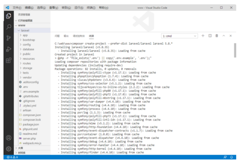 Laravel composer laravel 