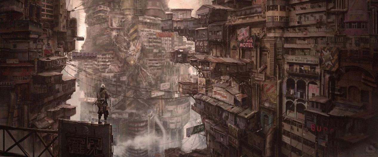 科幻,废土,机甲,这些素材在他的笔下融合出了别样的风格!