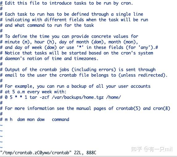 linux命令crontab [使用场景：python(.py)定时任务] 知乎