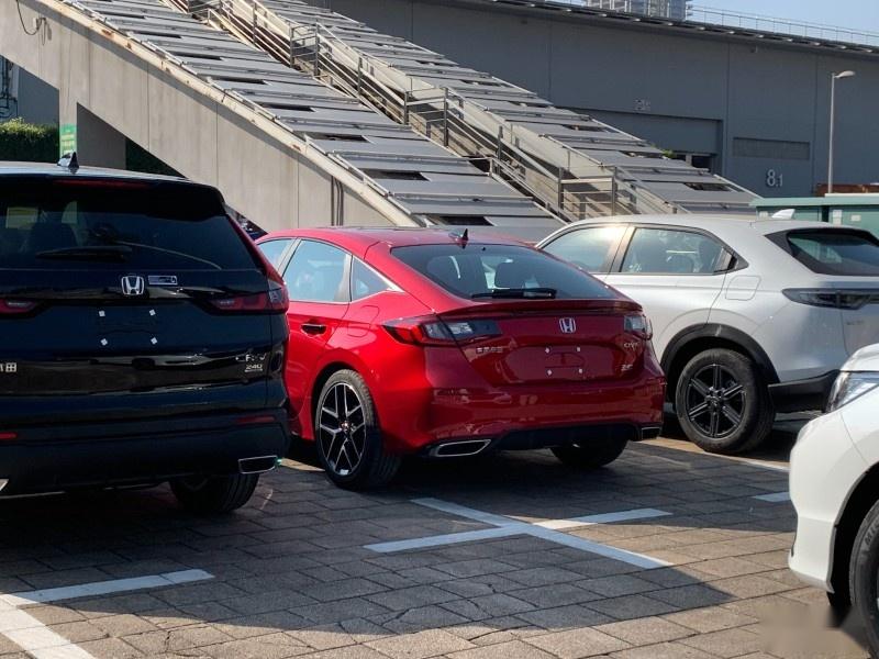 2022广州车展探馆东风本田思域两厢版亮相