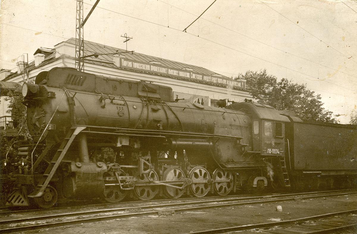 科普中国铁道部前进型蒸汽机车的技术原型之一苏联铁道部lv型蒸汽机车
