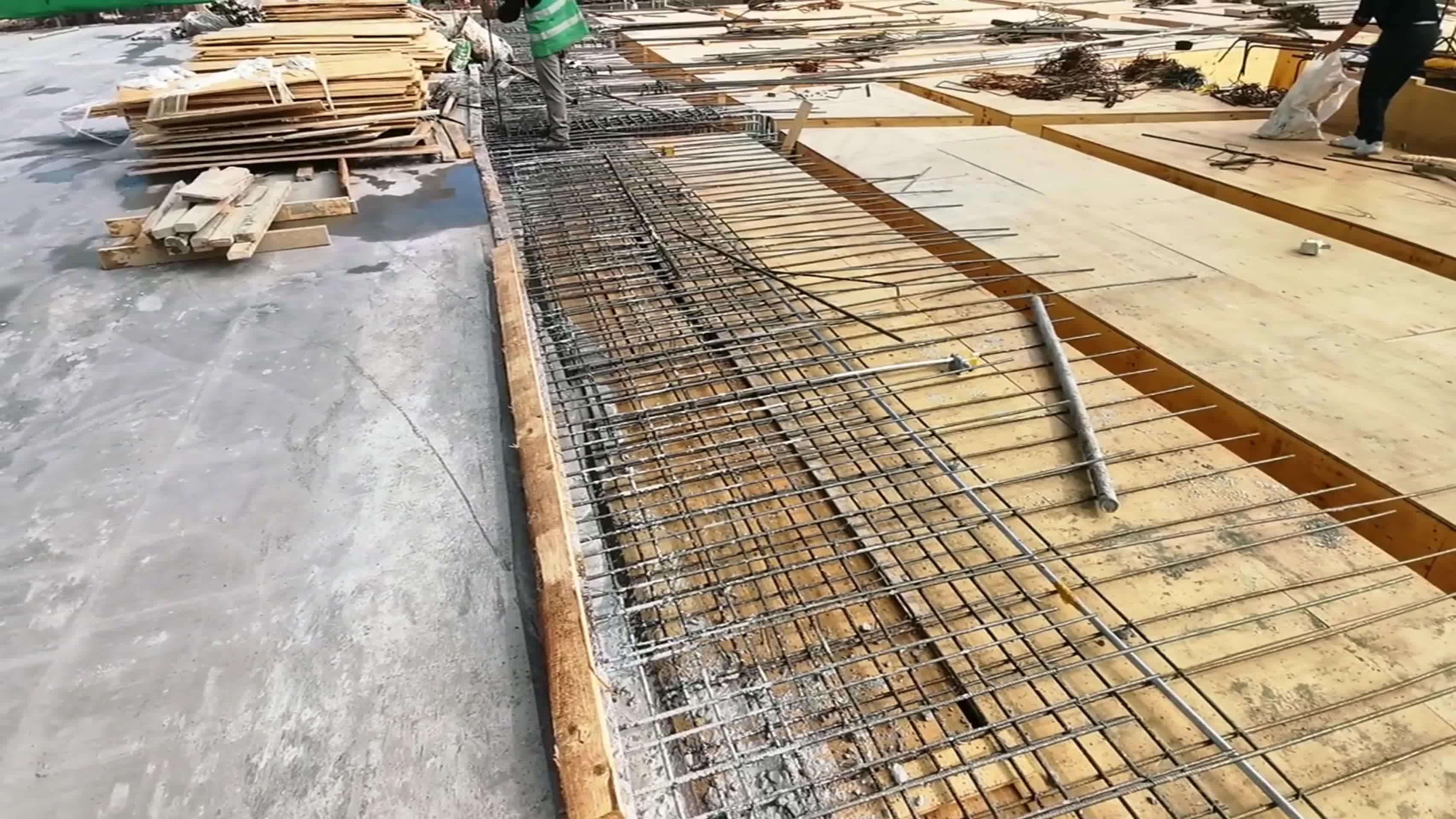 混凝土收口网高清视频