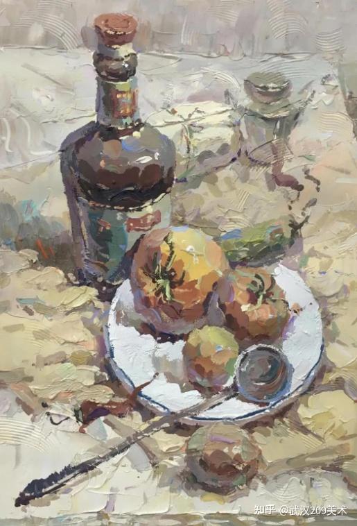 武汉209画室美术校考要点丨色彩静物如何着色效果最好