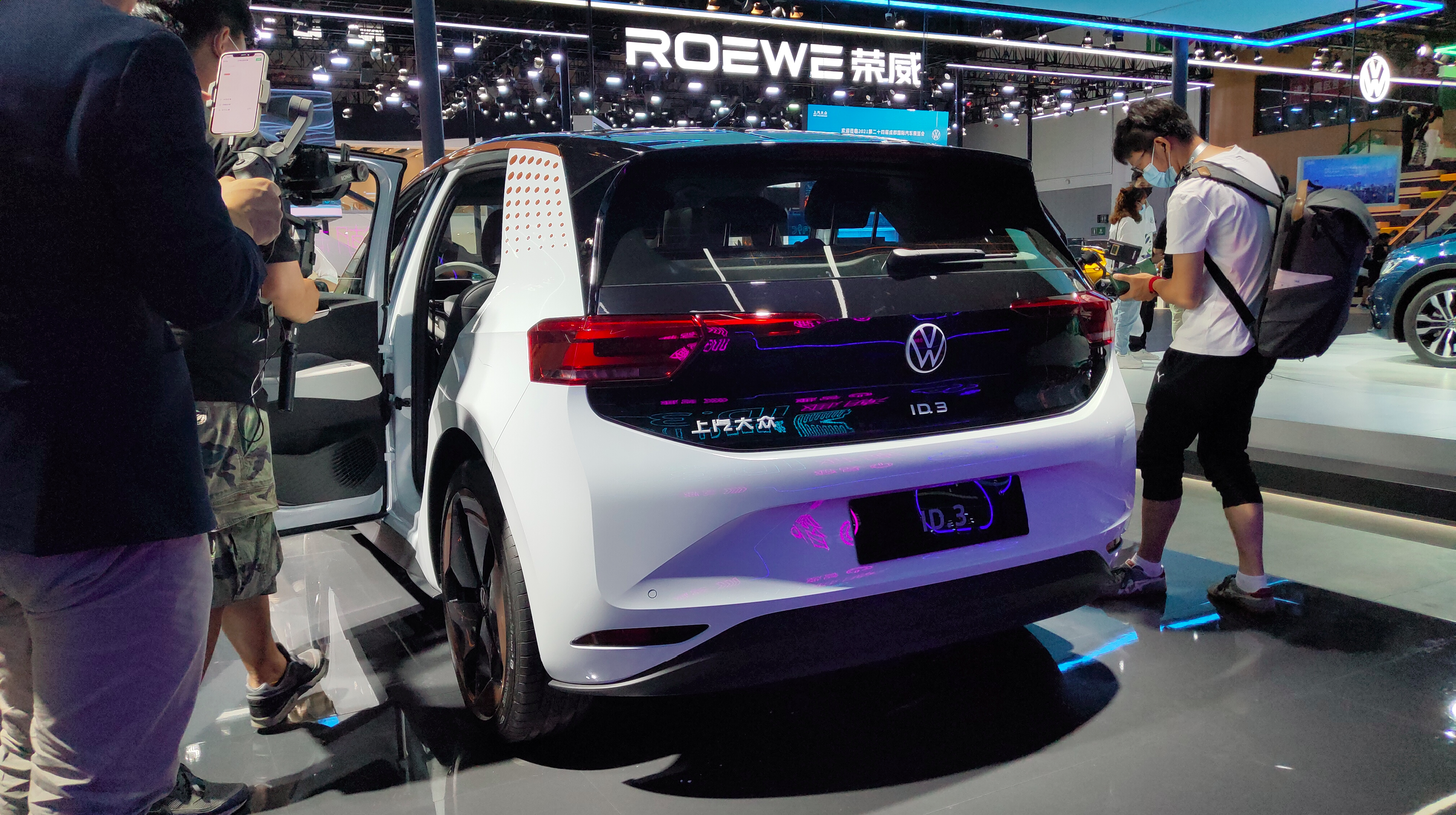 全新纯电动车id.3首秀,上汽大众品牌全体亮相成都车展