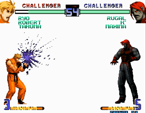 格斗游戏拳皇系列争论了多年的话题谁的飞行道具才是最强的