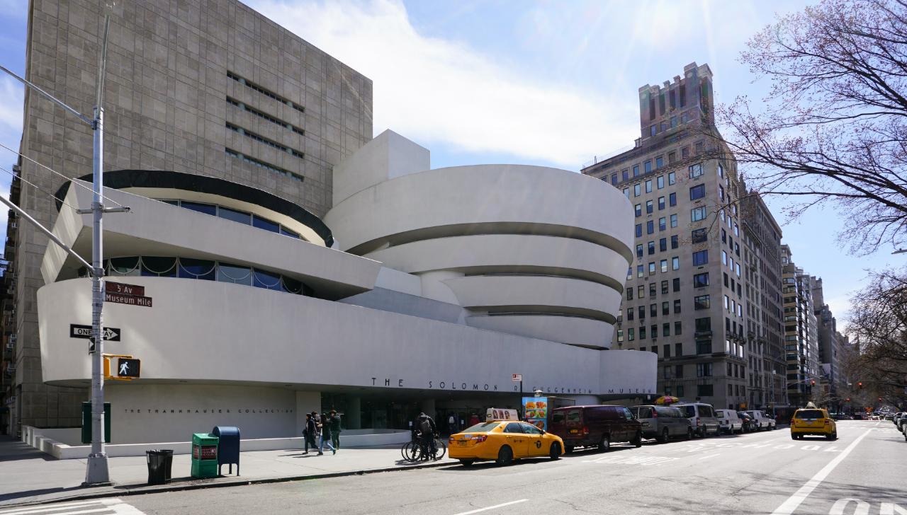 永恒的自然古根汉姆赖特为纽约的唯一设计