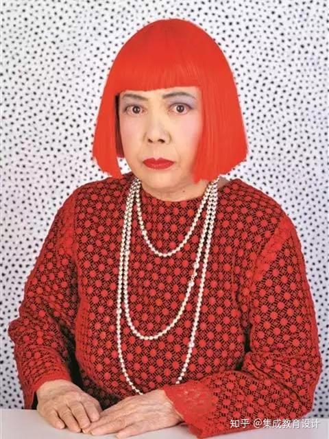 学艺术的孩子们,大多都知道草间弥生.