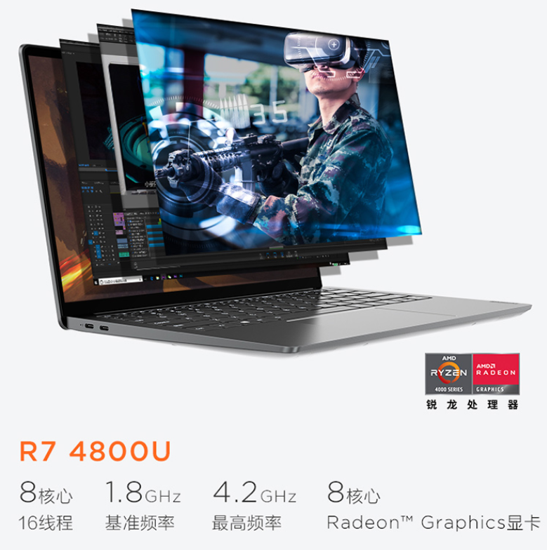 搭载amd锐龙r7系处理器高性能轻薄办公笔记本电脑谁最值得选择?