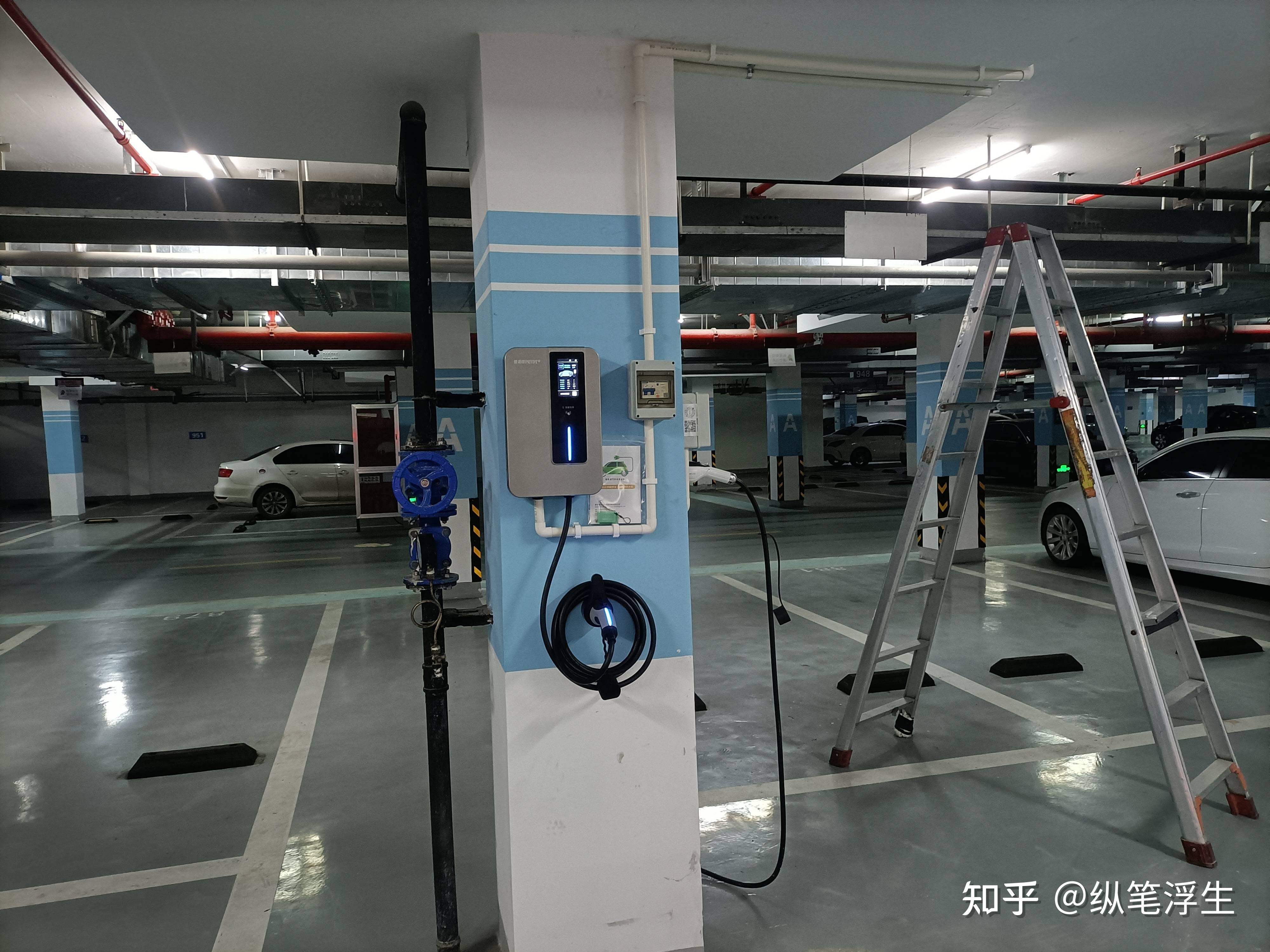 從充電難到充電易在車位上安裝一個普諾得汽車充電樁