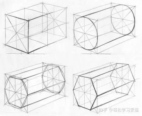 素描丨初學者一定要從幾何體開始學