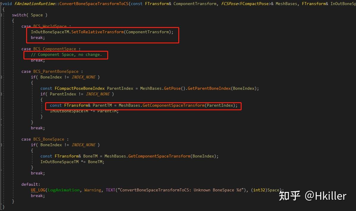 UE4中的TwoBoneIK 知乎