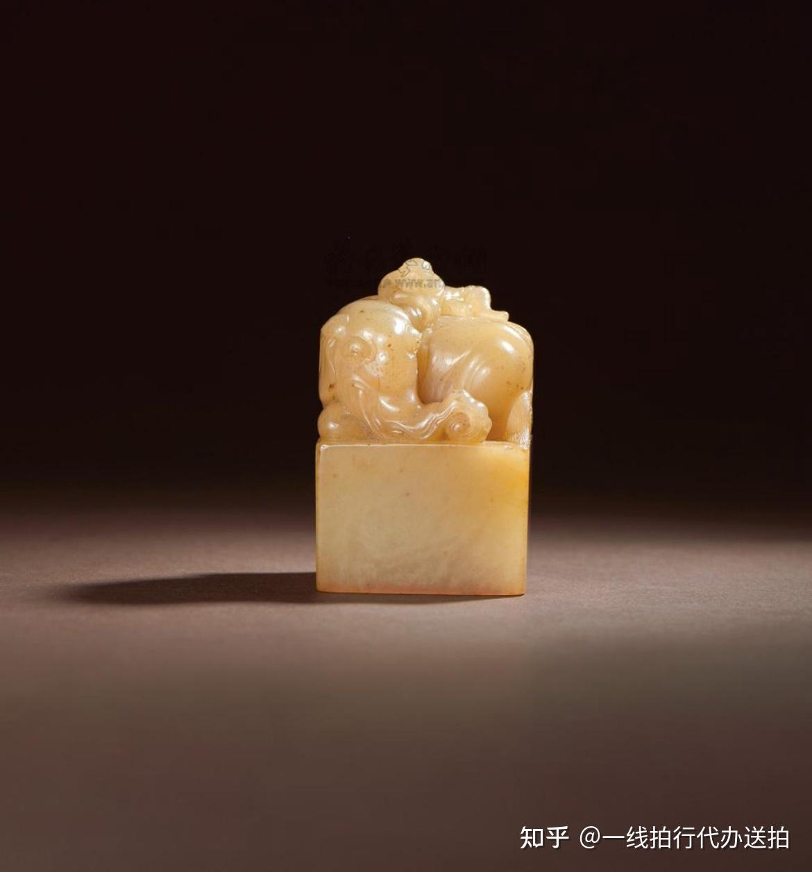 中国嘉德拍卖田黄印章成交价格- 知乎