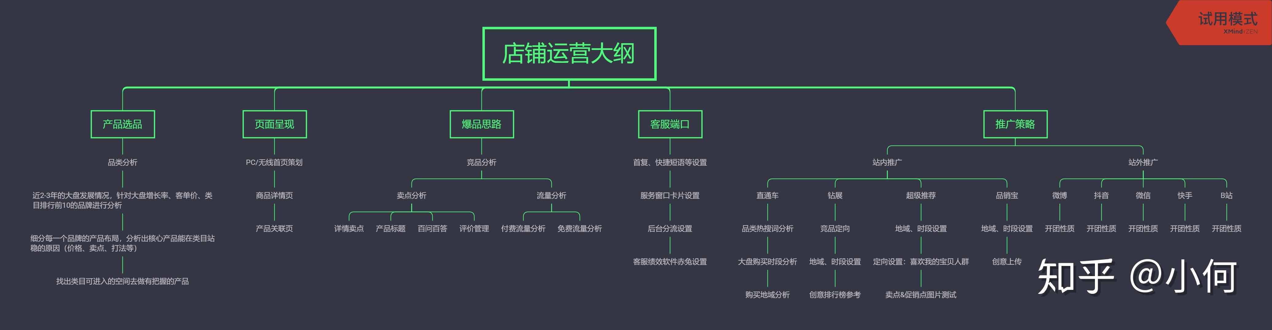 天猫店铺运营大纲