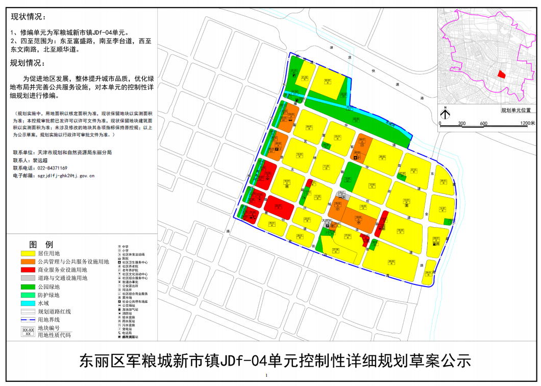 来了天津环外300万平米新规划出炉包含居住商业学校