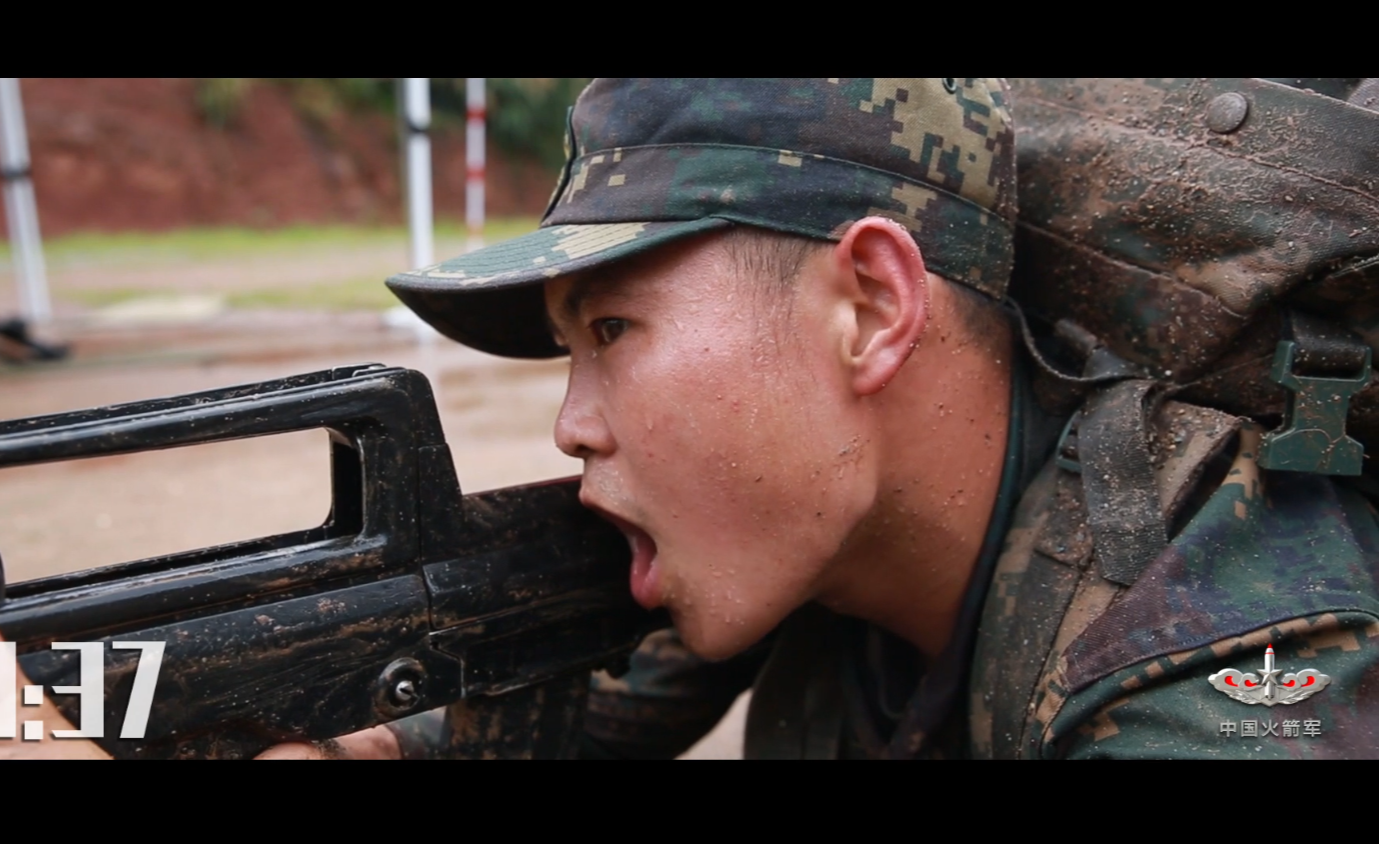 燃快闪现场火箭军来了