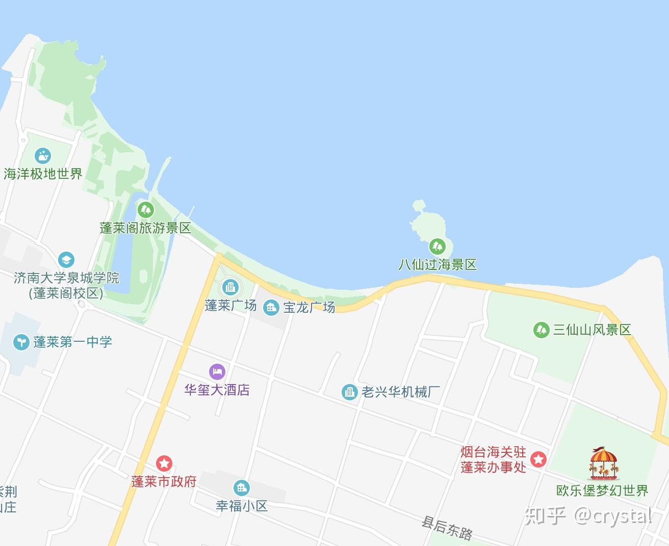 蓬莱机场地图图片