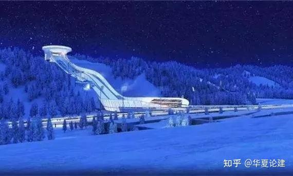 最大的如意最长的赛道冰玉环雪如意北京冬奥会国家跳