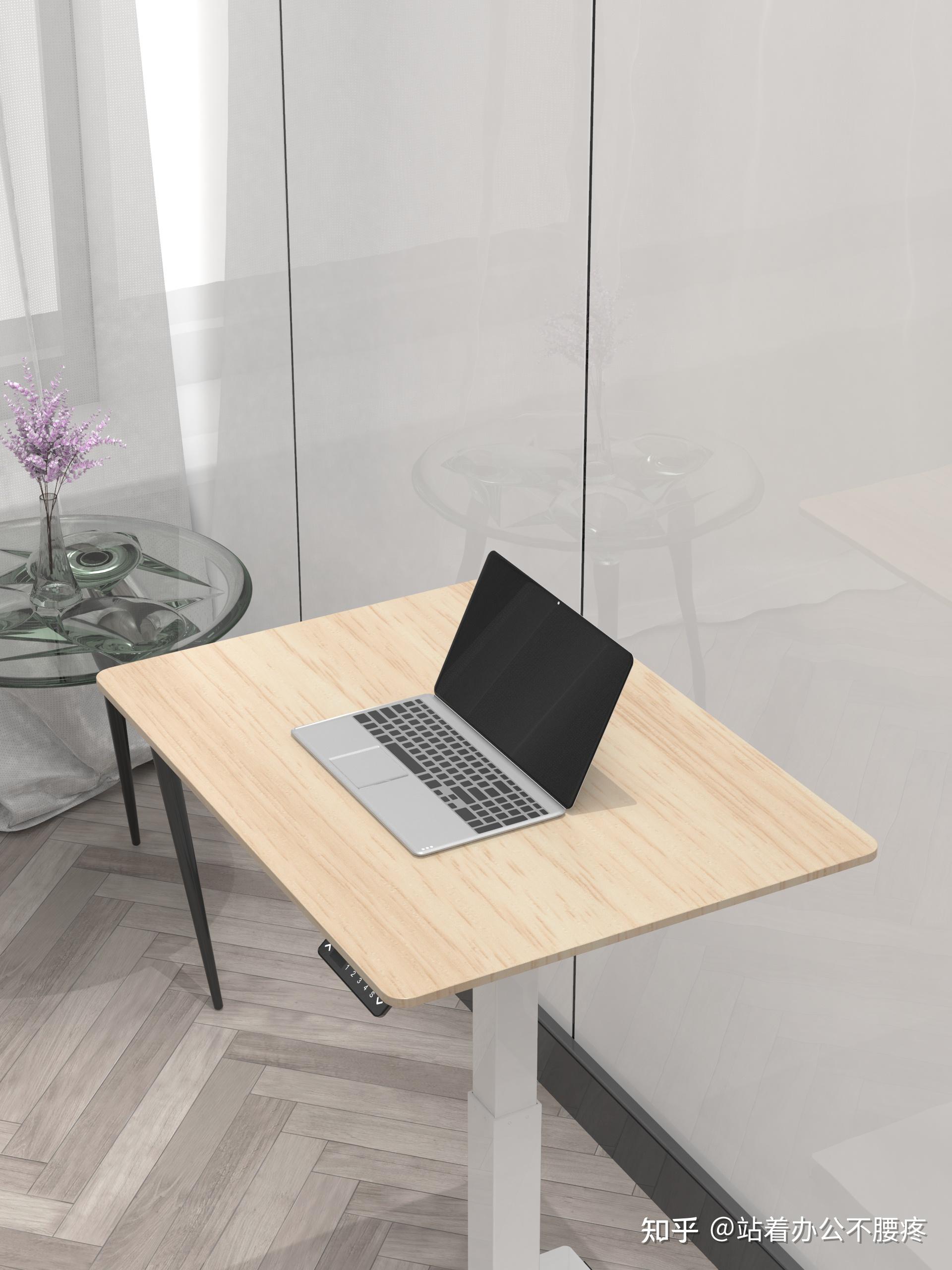 单柱升降桌丨灵活便捷自在移动小空间专属居家办公绝佳拍档
