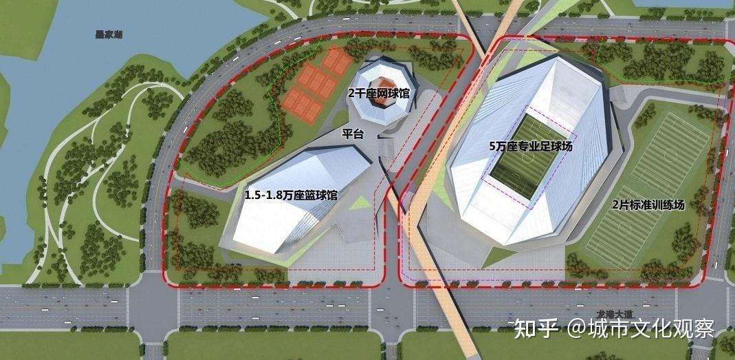 武汉空港国际体育中心挂牌!十大龙头企业逐鹿,四地铁护航 - 知乎