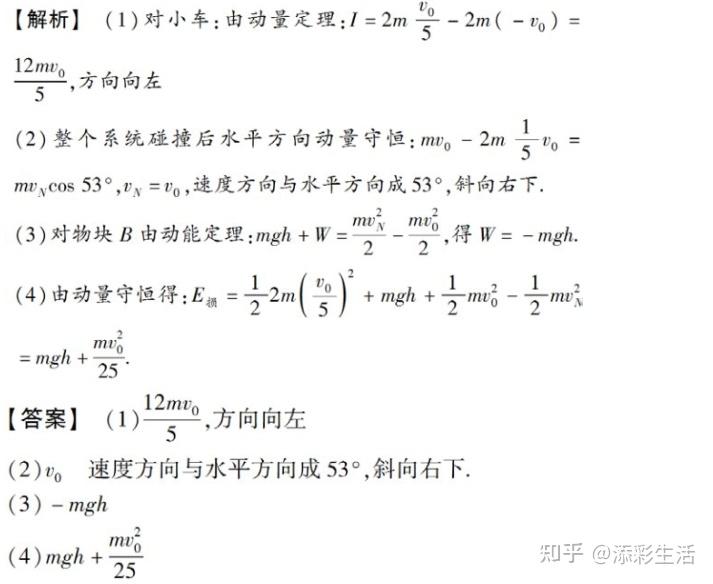 高考物理：动量守恒定律题型（收藏） - 知乎