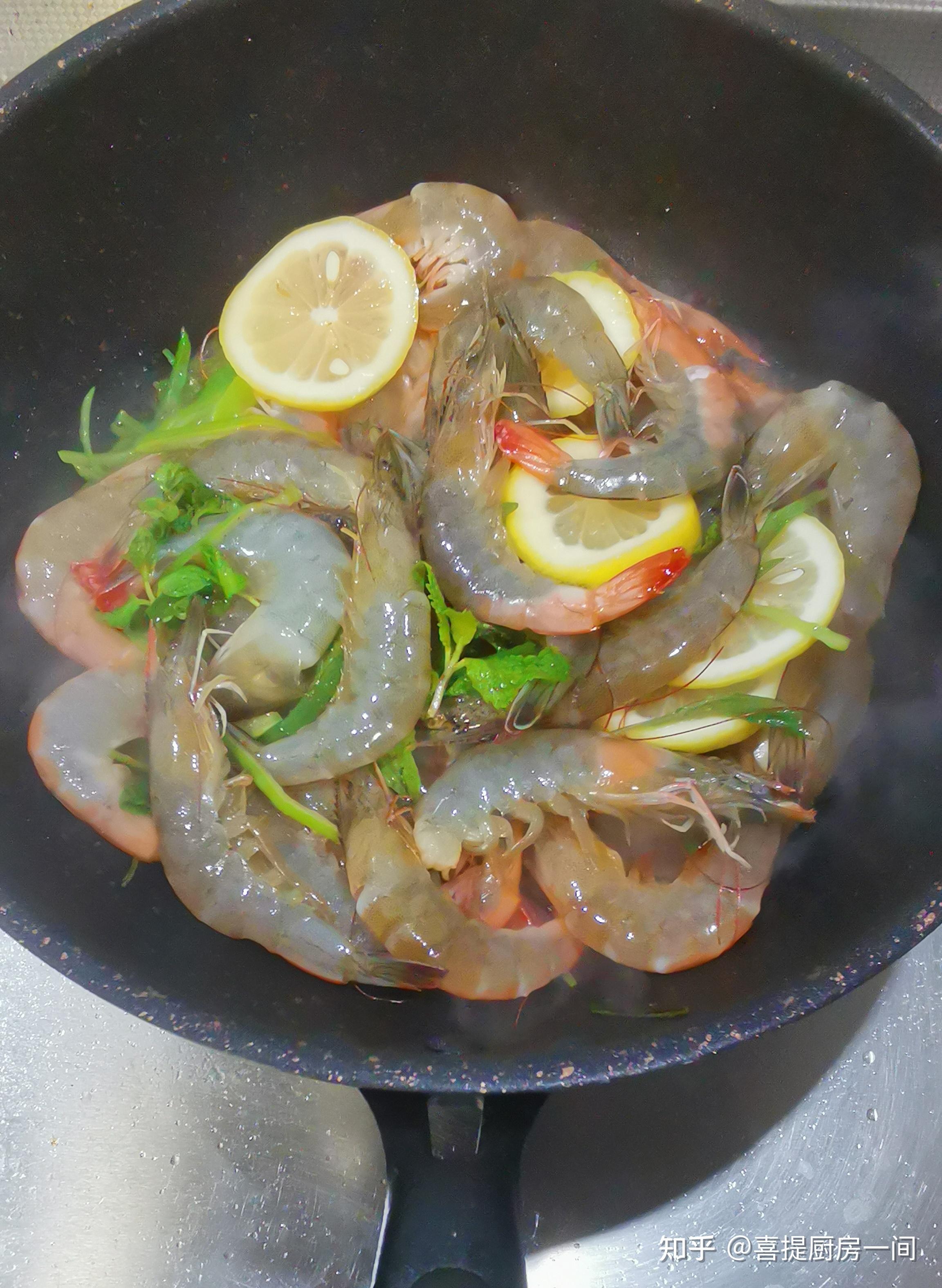 换一种新口味吃虾08,清新开胃的柠檬93薄荷雪碧虾08 - 知乎