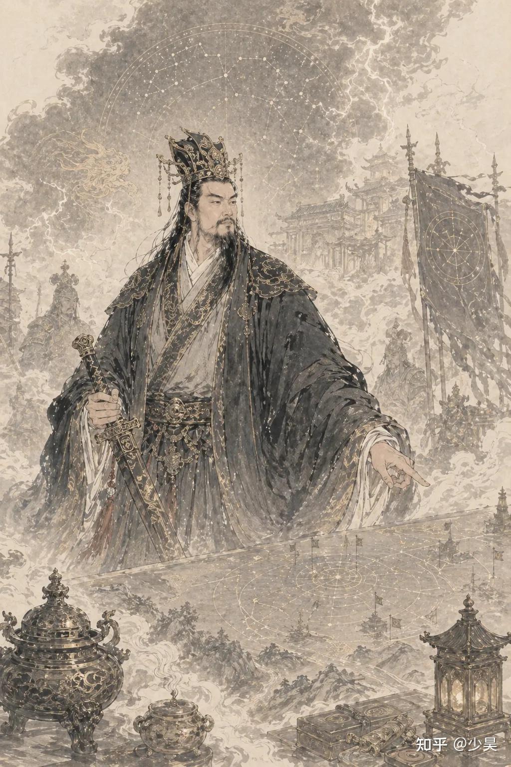 勾陈大帝在天道教神谱中是什么职能?为何民间知名度不如关羽? - 知乎
