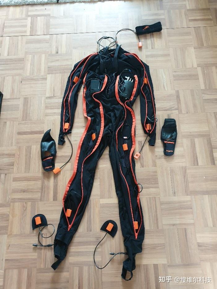 取出除了标有"prop"的传感器之外的动捕服和所有mtx传感器.