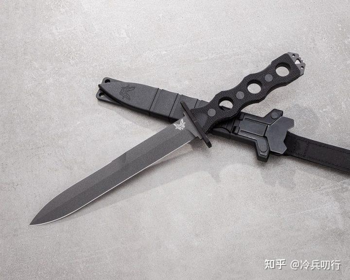 Benchmade 蝴蝶 185BK SOCP CPM-3V 黑色双锋 沙色G10柄 - 知乎