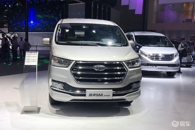 2018广州车展江淮瑞风m4混动版上市售价12981498万元