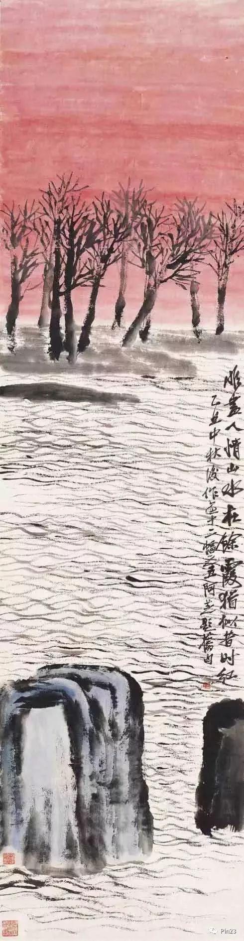 花禽十二条屏 高清赏析]齐白石《山水十二屏》为什么能成为全球最贵的中国艺术